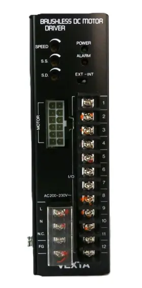 Fbld120cw-k4 Oriental Motor Brushless Dc Servo Driver Vexta Working Surplus