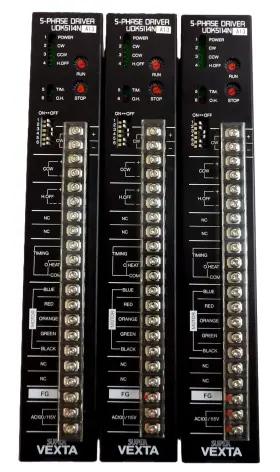 Udk5114n-a13 Oriental Motor 5-phase Driver Super Vexta Lot Of 3 Working