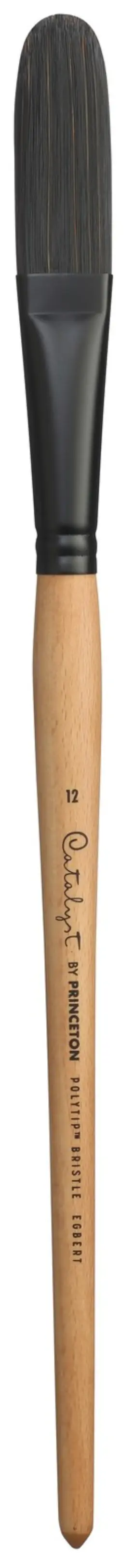 5a00304x-1h1lz Pacon Princeton Catalyst Polytip Brush-long Handle Eggbert Size 12 -
