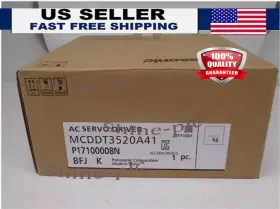 Mcddt3520a41 Panasonic Us Free Tax 1pc Servo Driver New Expedited Shipping