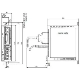 Mkdet1310p Panasonic Ac Servo Drive Mfgd