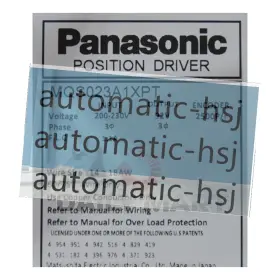 Mqs023a1xpt Panasonic Used And Tested Servo Drive