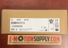 Msmd041p1s Panasonic -ac Servo Motor A4 Series 400w 2500p/r Incremental Encoder