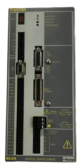 Blhx75bp Parker Digiplan Digital Servo Drive Used