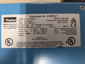 Kd6r-02-7 Parker Eurotherm 637 /kd6r02-7 637/kd6r-02-7 Servo Drive