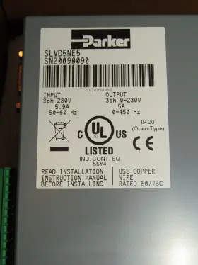 Slvd5ne5 Parker New In Box Servo Drive
