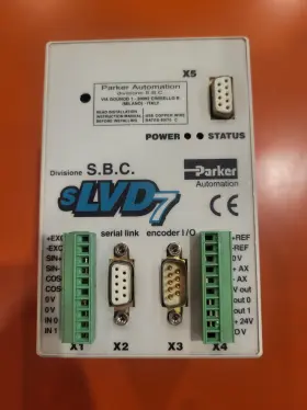 Slvd7 Parker Servo Drive 0.45 Kw 3-phase Encoder I/o Serial Link