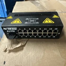 517fx-sc Red Lion N-tron 16 Port Industrial Ethernet Switch. P11