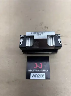 R165189320 Rexroth New No Box Linear Guide Slider Fast Shipping Warranty