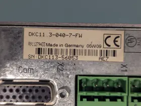 Dkc11.3-040-7-fw Rexroth R911279133 / Eco Drive Remanufactured