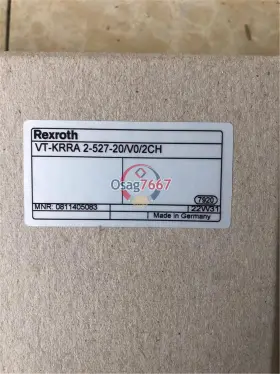 Vt-krra2-527-20 Rexroth 1pcs New Amplifier 0811405083 Vt-krra2-527-20/v0/2ch