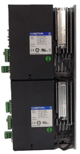 Rs1l01azb00 Sanyo Denki Servo Drive Sanmotion R Reseller Lot Of 2 Working Rs1l01azb00 Sanyo Denki Servo Drive Sanmotion R Reseller Lot Of 2 Working