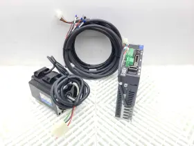 Rs2a01a8aa0046b2pl1 Sanyo Denki Ac Servo Motor Q2aa07020dxs2l With Drive