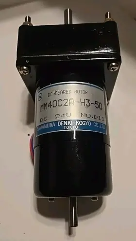 Mm40c2a-h3-50 Sawamura Denki Mm40 Dc Geared Motor