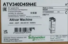 Atv340d45n4e Schneider New Variable Frequency Drive In Stok Ship By Ups