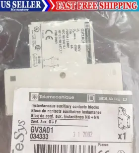 Gv3a01 Schneider 1pcs Brand New Circuit Breaker Warranty 12 Months Fast Ship