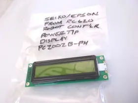 Pc2002lru-bwa-e-q Seiko / Epson Seiko-epson Pc2002lru-bwa Powertip Display Pc2002b From Rc620 Robot Controller Pc2002lru-bwa-e-q Seiko / Epson Seiko-epson Pc2002lru-bwa Powertip Display Pc2002b From Rc620 Robot Controller