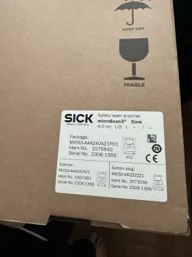 Mics3-aaaz40az1p01 Sick 1pcs New Opened Laser Scanner 1075842