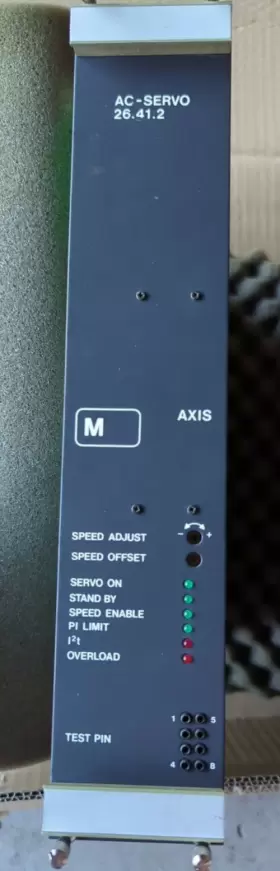 26.41.0004 Sieb & Meyer 26.41.2 And Ac Servo Module M-axis 26.41.0004 Sieb & Meyer 26.41.2 And Ac Servo Module M-axis