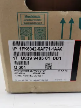 1fk6042-6af71-1aa0 Siemens New Free Shipping In Box Factory Sealed Plc