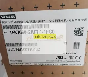1fk7060-2af71-1fg0 Siemens One New Servo Motor