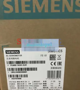 1fl6092-1ac61-2lb1 Siemens 1pcs New Servo Motor