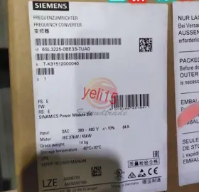 6sl3225-0be33-7ua0 Siemens 225-0be33-7ua0 1x Sinamics G120 Power Module 6sl3
