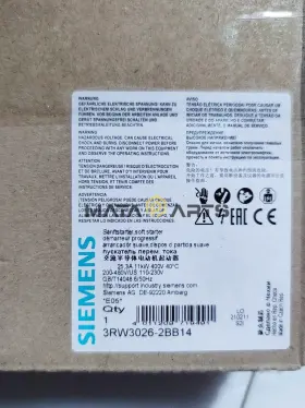 3rw3036-2bb04 Siemens 1pcs New Soft Starter 3rw30362bb04