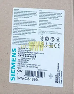 3rw4038-1bb04 Siemens 1pc New Soft Starter