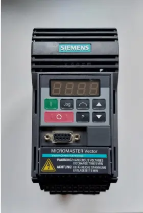 6se3213-6ba40 Siemens Micromaster Vector Frequency Converter 230v / 750w