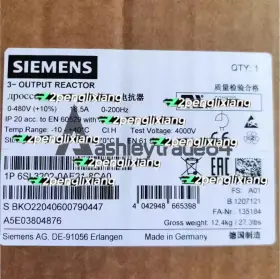 6sl3202-0ae21-8ca0 Siemens 1pcs New Reactor