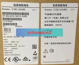 6sl3210-1ke12-3ub2 Siemens New Inverter 6sl3 210-1ke12-3ub2