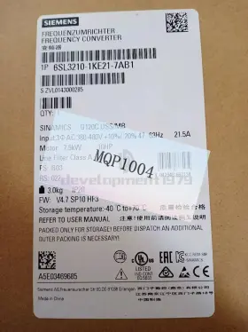 6sl3210-1ke21-7ab1 Siemens 1pcs New 6sl3 210-1ke21-7ab1 Inverter