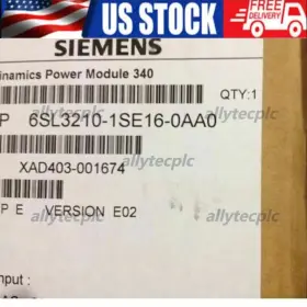 6sl3210-1se26-0ua0 Siemens New Converter Power Module Pm340 6sl3 210-1se26-0ua0