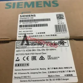 6sl3210-5bb17-5bv1 Siemens New 6sl3 210-5bb17-5bv1