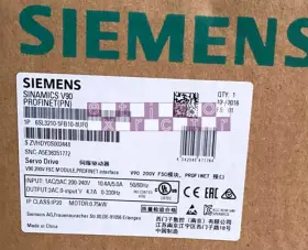 6sl3210-5fb10-8uf0 Siemens 1pcs New Servo Drive 6sl3 210-5fb10-8uf0