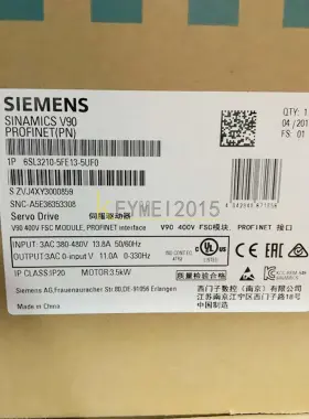 6sl3210-5fe13-5uf0 Siemens 1pcs New Servo Drive 6sl3 210-5fe13-5uf0