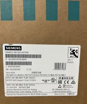 6sl3210-5fe15-0uf0 Siemens Brand New 1pcs 1-year Warranty Expedited Shipping