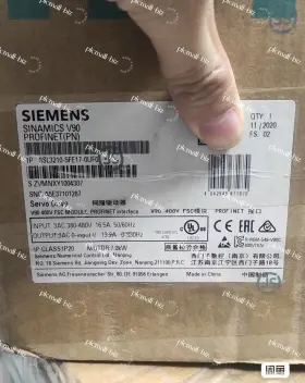6sl3210-5fe17-0uf0 Siemens 7kw Servo Driver Used Tape Box 1pcs