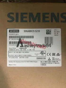 6sl3210-5hb10-1uf0 Siemens 1pc New Sinamics S210 6sl3 210-5hb10-1uf0