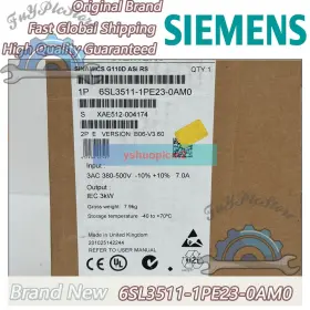 6sl3511-1pe23-0am0 Siemens Brand New High Quality Free Ship 6sl3 511-1pe23-0am0