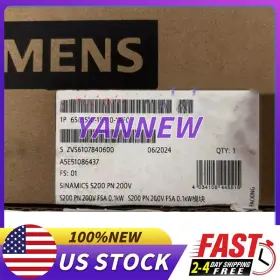 6sl5510-1bb10-1af0 Siemens Servo Drive New Sealed Free Shipping