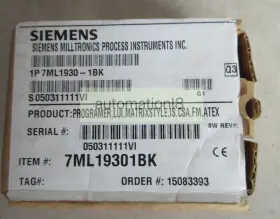 7ml1930-1bk Siemens 1pc New Manual Operator 7ml19301bk In Box
