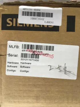 C98043-a1663-l41-08 Siemens 1pcs New A5e00078700 Drive Plate 6ry1233-0ad04