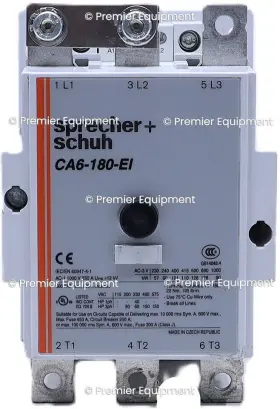 Ca6-180-ei Sprecher & Schuh And Contactor 24vdc Coil