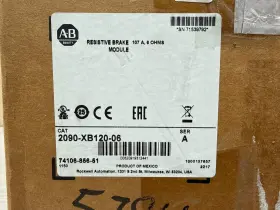 2090-xb120-06 Surplus Allen-bradley 107a 6 Ohm Resistive Brake Module Kinetix