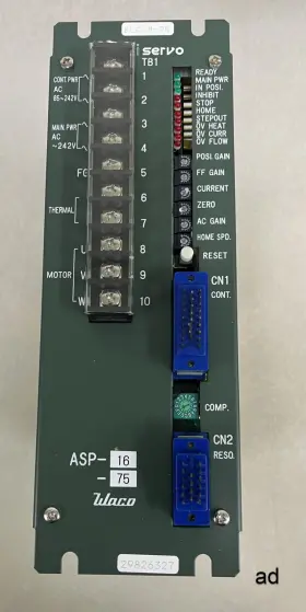 Asp16-r1-75 Waco Giken Servo Amplifier