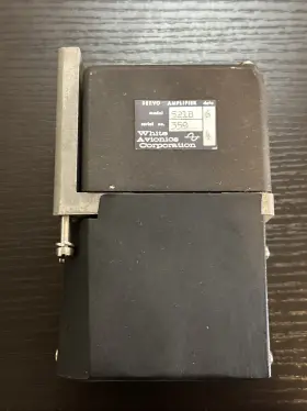 5218 White Avionics Corporation Servo Amplifier. Model Serial No 350
