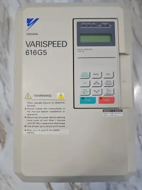 616g5 Yaskawa Varispeed Inverter Drivemodel 616g5power 7.5 Kw 400v