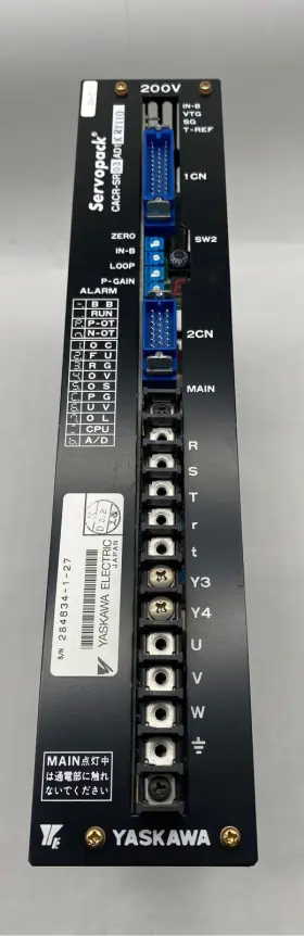 Cacr-sr03ad1-kry110 Yaskawa Servopack Servo Drive 0.3kw